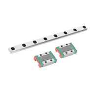 Miniature linear sliding guide 12mm MGN12 Miniature Linear Guide Rail With 2pcs Slider Block MGN12H For 3D Printer Part(500mm)