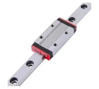Miniature linear sliding guide Black-Red MGN12H Slider Block + 12mm MGN12 Miniature Linear Rail For 3D Printer(900mm)