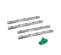 Miniature Linear Sliding Guide for Automation Equipment 4pcs 25mm Square Linear Guide Rail HGR25 Length 300-1000mm(600mm)