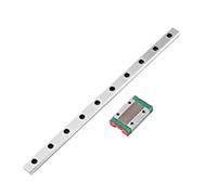 Miniature linear sliding guide Length 100-800mm Linear Guide Rail MGN12 + Slider Block MGN12C For 3D Printer(300mm)