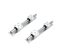 Miniature Linear Sliding Guide Length 300-1000mm 2pcs SBR13 Linear Guide Rail + 4pcs Ball Bearing Slider Block SBR13UU(600mm)