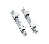 Miniature Linear Sliding Guide Linear Guide Rail 2pcs SBR25 300-1000mm + 4pcs Ball Bearing Slider Block SBR25UU(600mm)