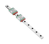 Miniature Linear Sliding Guide MGN7 100mm-1000mm Miniature Linear Guide Rail + 2pcs MGN7C Slider Block for 3D Printer Part(150mm)