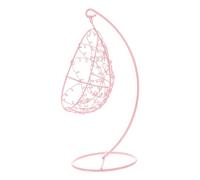Miniature Metal Swing Chair Sturdy Construction for Dollhouse Decor Compact Design for Room Tiny Hanging Hammock for Indoor Outdoor Garden Cute Furniture