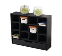 Miniature Mini Bookshelf - 12-Grid Lightweight Accurate Rack, Miniature Shelf Display Stand | for Players Kids Boys Girls Birthdays Holidays Home Indoor Playroom Storage Decoration Collectibles Fun