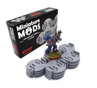 Miniature Mods, Assault Movement Tray, 32mm, 4 Pack, Storage and Gaming