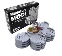 Miniature Mods, Standard Movement Tray, 28mm, 4 Pack, Storage and Gaming