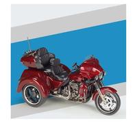 Miniature Motorbike Model 1:12 For Davidson CVO Tri Glide 2021 Motorcycle Simulation Alloy Model Collection Display(Red)