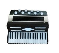 Miniature Musical Instrument Sets Miniature Accordion Instrument Model Accessories Cannot Be Played