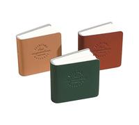 Miniature Notebook, Hardcover Drawing Journal, 300 g/m², 3 Pieces, 48 Pages for School Art Travel, Writers Classroom Planning