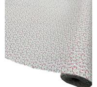 Miniature Old English Floral Design Polycotton Fabric Polycotton Craft 114cm Wide (Mini Oe Pink N Pink) (Fat Quarter)