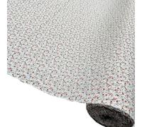 Miniature Old English Floral Design Polycotton Fabric Polycotton Craft 114cm Wide (Mini Oe Tan N Yellow) (Fat Quarter)