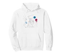 Miniature Painter Skeleton Dragon Riding Funny Graphic Art Pullover Hoodie