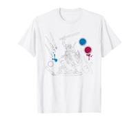 Miniature Painter Skeleton Dragon Riding Funny Graphic Art T-Shirt