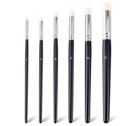 Miniature Painting Drybrush Set 6 Pcs Masterclass Dry Brush Miniature Painting Set Wool Brushes Detail Outlining Brushes Model Paint Brushes for Watercolor Oil Painting Ceramic Plaster Artifact Craft