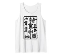 Miniature Painting Fantasy Mini Painter Funny Dwarf Tank Top