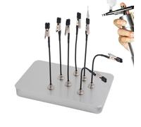 Miniature Painting Model Holder, 12 Piece Spray Tool Stand Base Set, Adjustable Model Painting Stand - For School, Dorm, Hotel, Office, Craft, Industry, Workshop, Hobby