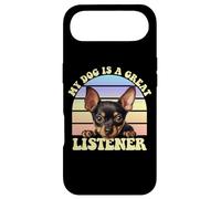 Miniature Pinscher Min Pin Dog Therapist Great Listener Pet Case for iPhone Air