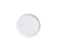 Miniature Plate Model Smooth Surface Mini Dessert Food Dish Dollhouse Accessories Amusing White