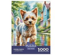 Miniature Poodle Jigsaws Suitable for Decompression And Wall Decor 1000 Piece Puzzle for Adults & Kids Age 12 Years Up 70x50cm/1000pcs