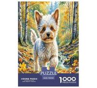 Miniature Poodle1000Pieces JigsawPuzzles ForAdult Challenging LargePiecePuzzles Age12+byth Challenging The Impossible Difficult Game Uncover The Puzzle 70x50cm/1000pcs