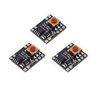 Miniature Power Switching Module With LED Statuses Indicators 3.3V To 20V Voltages Ranges 11A Load Capacity For Home Automation Robotics Power Switching Module Push Button On/off