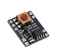 Miniature Power Switching Module With LED Statuses Indicators 3.3V To 20V Voltages Ranges 11A Load Capacity For Home Automation Robotics Power Switching Module Push Button On/off