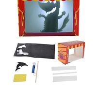 Miniature Puppet Theatre,Kids Shadow Puppets,Shadow Puppets Toys,Diy Sha-dows Pup-pets Creativity Educational Handmade Toys,For Home School Classroom