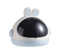Miniature Rabbits Themed Desktop Garbage Can Thickened Construction Spacious Open Top For Disposal Double Color Small Desktop Garbage Bin