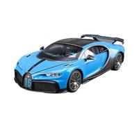Miniature Replica Car Model 1:18 For Bugatti Chiron Static Scale Alloy Metal Home Model Car Creative Furnishings Decoration Scale Die-cast Vehicle(Yellow)