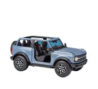 Miniature Replica Car Model 1:18 For Ford Bronco Badlands 2021 Miniature Simulation Zinc Alloy Car Model Alloy Metal Car Model Ornaments Scale Die-cast Vehicle(Blue 1)