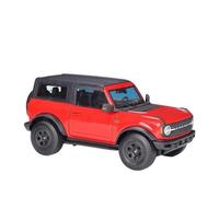 Miniature Replica Car Model 1:18 For Ford Bronco Badlands 2021 Miniature Simulation Zinc Alloy Car Model Alloy Metal Car Model Ornaments Scale Die-cast Vehicle(Red)