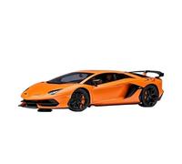 Miniature Replica Car Model 1:18 For Lamborghini Aventador Mini Car Model Alloy Simulation Vehicle Model Collection Ornaments Decorate Scale Die-cast Vehicle(Orange)