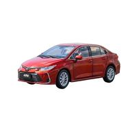 Miniature Replica Car Model 1:18 For Toyota 12th Generation Corolla Simulation Scale Zinc Alloy Car Model Metal Car Model Decoration Scale Die-cast Vehicle(Red)
