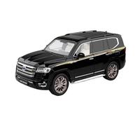 Miniature Replica Car Model 1:18 For Toyota Land Cruiser Lc300 Miniature Simulation Alloy Home Model Car Creative Ornaments Collection Scale Die-cast Vehicle(Black)
