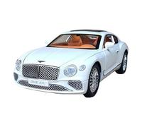 Miniature Replica Car Model 1:24 For Bentley Continental Gt Mini Simulation Alloy Car Model Die-cast Car Model Collection Ornaments Scale Die-cast Vehicle(White)