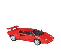 Miniature Replica Car Model 1:24 For Lamborghini Countach Lp5000s Static Scale Alloy Die-casting Booth Display Car Model Decorations Scale Die-cast Vehicle(Red)