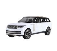 Miniature Replica Car Model 1:24 For Land Rover Range Rover Sv2022 Static Mini Scale Alloy Model Car Diecast Ornaments Decoration Scale Die-cast Vehicle(White)