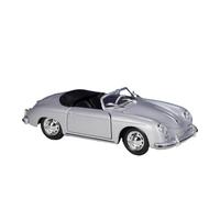 Miniature Replica Car Model 1:24 For Porsche 356A Speedster Simulation Alloy Car Model Die-cast Metal Car Model Collection Ornaments Scale Die-cast Vehicle(Silver)