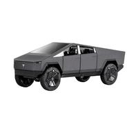 Miniature Replica Car Model 1/24 For Tesla Cybertruck Pickup Mini Simulation Alloy Car Model Die-cast Car Model Collection Ornaments Scale Die-cast Vehicle(Chrome)