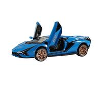 Miniature Replica Car Model 1:32 For Lamborghini Sian Fkp 37 Miniature Static Zinc Alloy Home Model Car Creative Furnishing Decoration Scale Die-cast Vehicle(Blue)