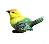 Miniature Resin Bird for Nest Decoration, Suitable for Bonsai, Fairy Garden Scenes, and Small Landscape Ornamentation (A)