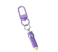 Miniature Resin Pencil Keychain Lovely School Theme Jewelry Accessories Bag Decoration for Teens Daily Use Trendy Bag Keychain, フリーサイズ