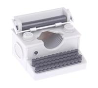 Miniature Retro Typewriter Ornament Featuring Functional Design For Dollhouses Decors Collectibles And Creative Projects Dollhouses Furniture Typewriter Decors