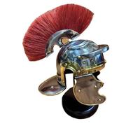 Miniature Roman Legionary Helmet Replica - Small European History Souvenir Ornament - Collectible Roman Centurion Helmet Model