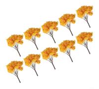 Miniature Sakura Tree Model 6.5cm Plastic Garden Ornament(Gold Tree)