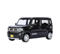 Miniature Scale Car Toys 1:22 Die-cast Model For Suzuki HUSTLER SUV Off-road Vehicle Car Model With Sound And Light Doors Can Open(Black)