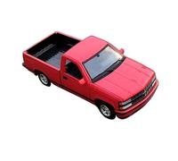 Miniature Scale Car Toys 1 24 For Chevrolet 454 SS Pickup Alloy Car Model Die-cast Metal Off-road Vehicle Car Model(Red)