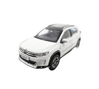 Miniature Scale Car Toys 1 43 For Citroen C3-XR SUV Scale Pull Back Die-cast Metal Antique Classic Model Car Collectible Toy Gift(White)