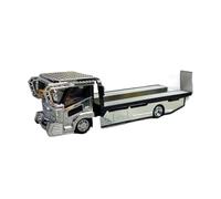 Miniature Scale Car Toys 1 64 For Dekotora Runaway Truck Flatbed Trailer Alloy Die-casting Finished Model Car Miniature Car
